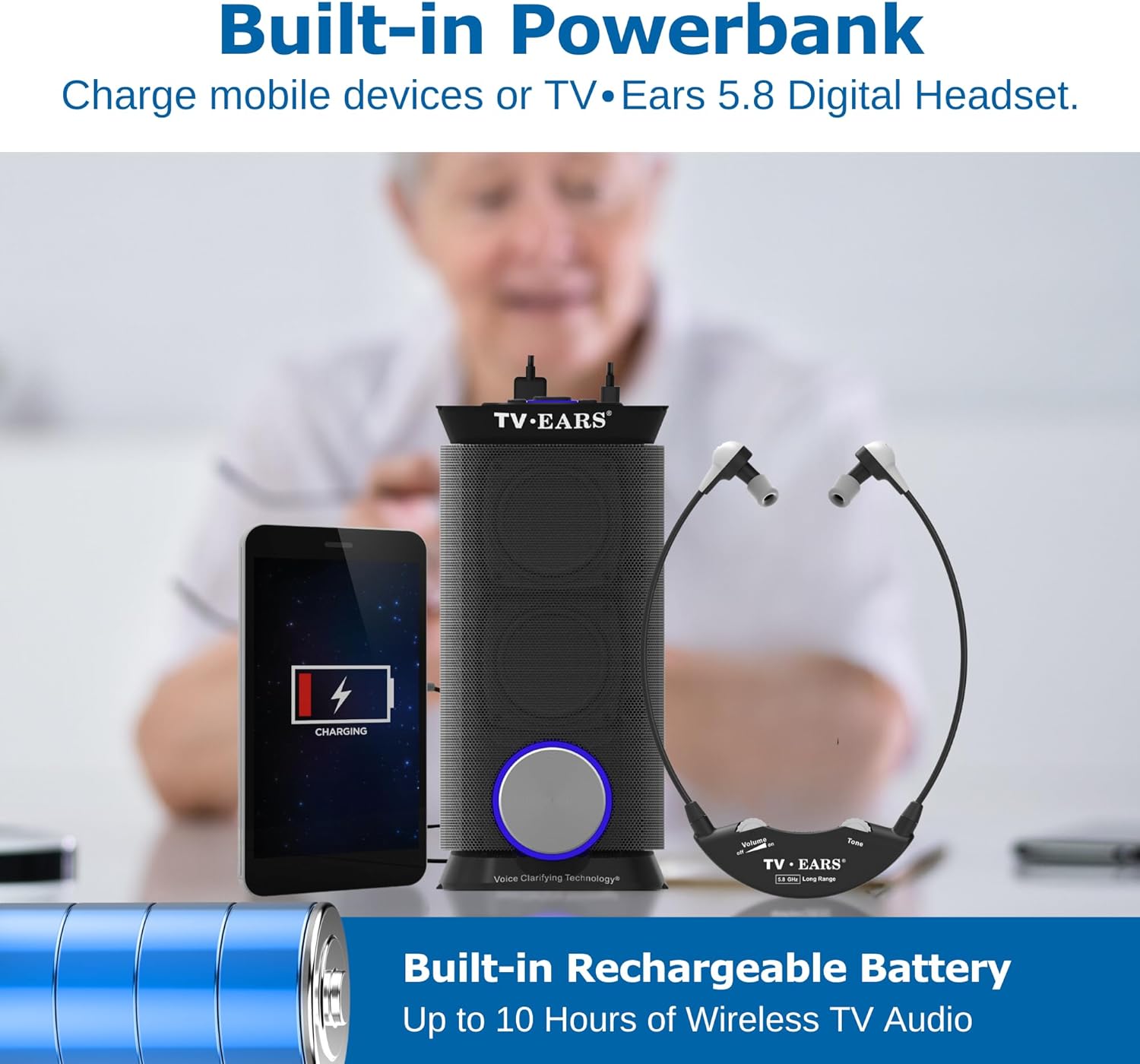 Wireless TV Speaker System for Seniors or Hearing Ethiopia Ubuy