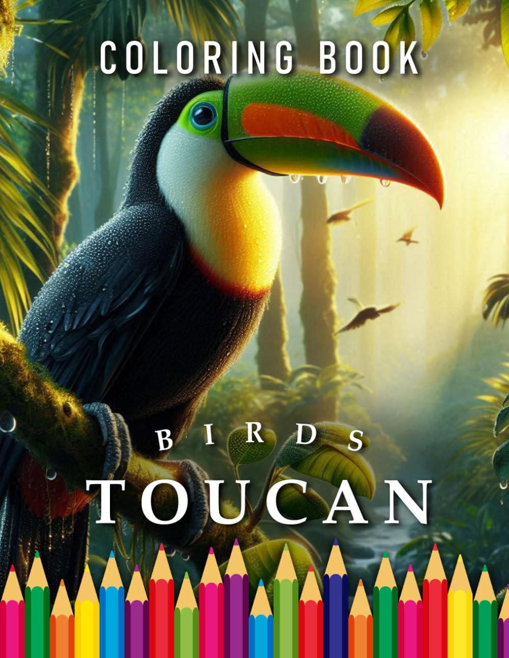 Tucan | Coloring Book: For Adults & Children | The perfect Gift for Bird Fans (Animals | Coloring Books)
