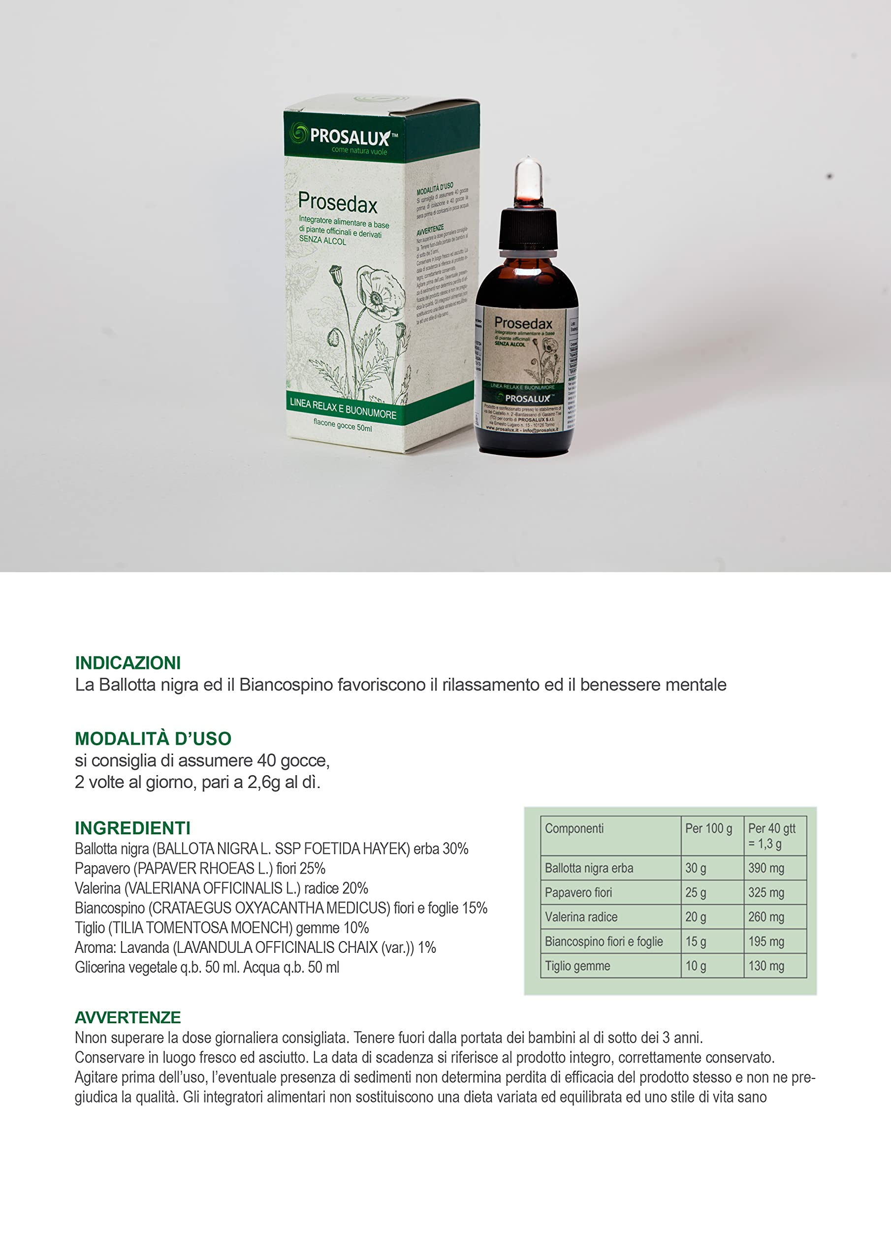 PROSEDAX 50 ml