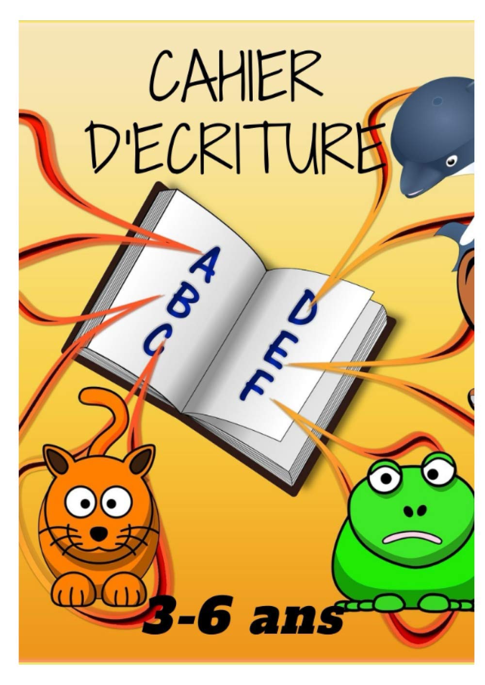 Kit Calligraphie Enfant GRAPHIJOUE - 4 Cahiers D'Écriture Effaçables + Stylo Magique Pour Apprendre à Écrire