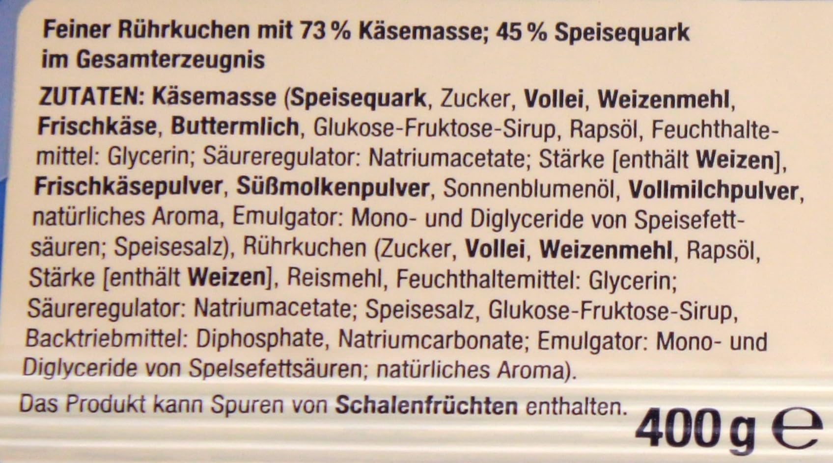 Herzstücke Käsekuchen, 6er Pack (6 x 400g)