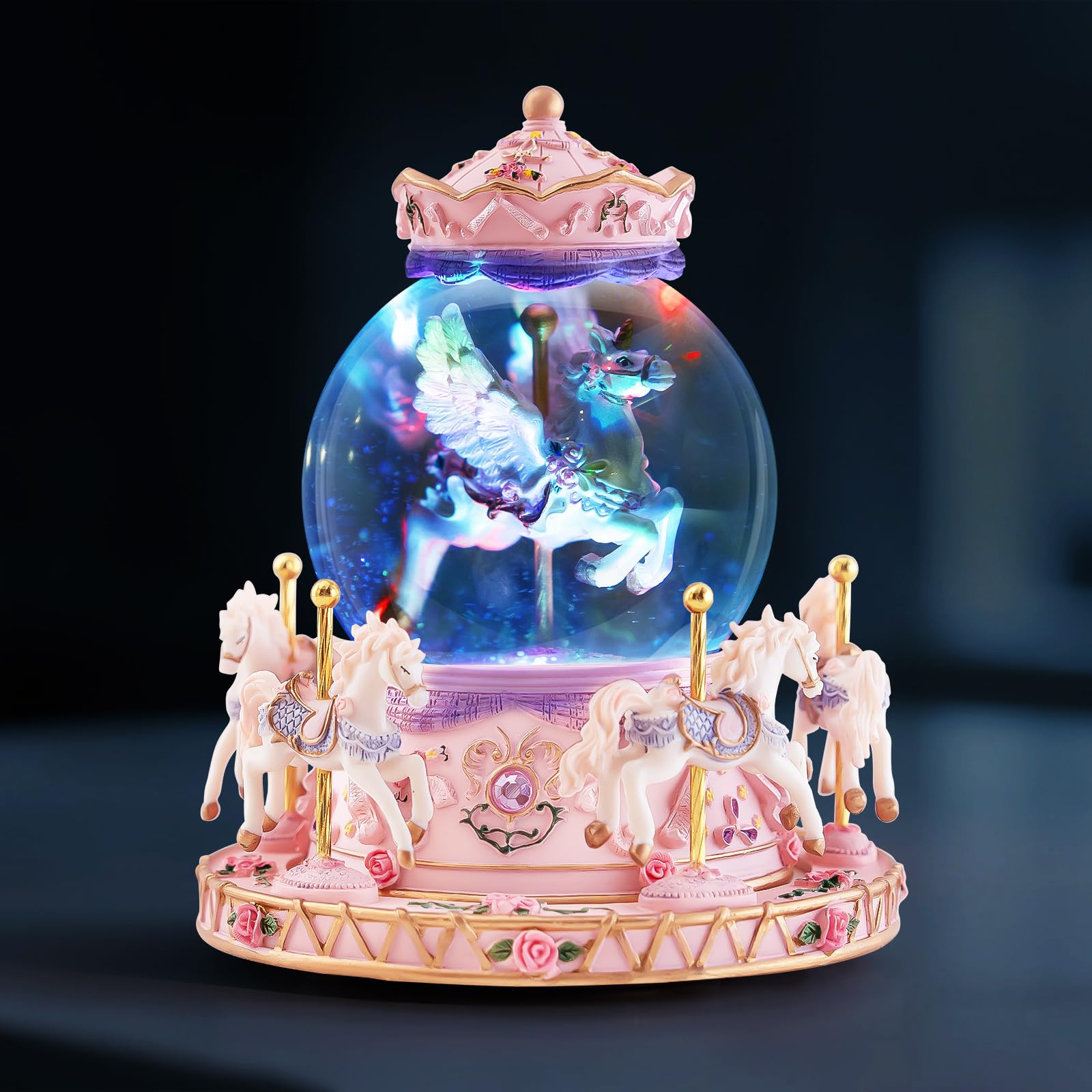 カルーセルユニコーンオルゴール 125-131