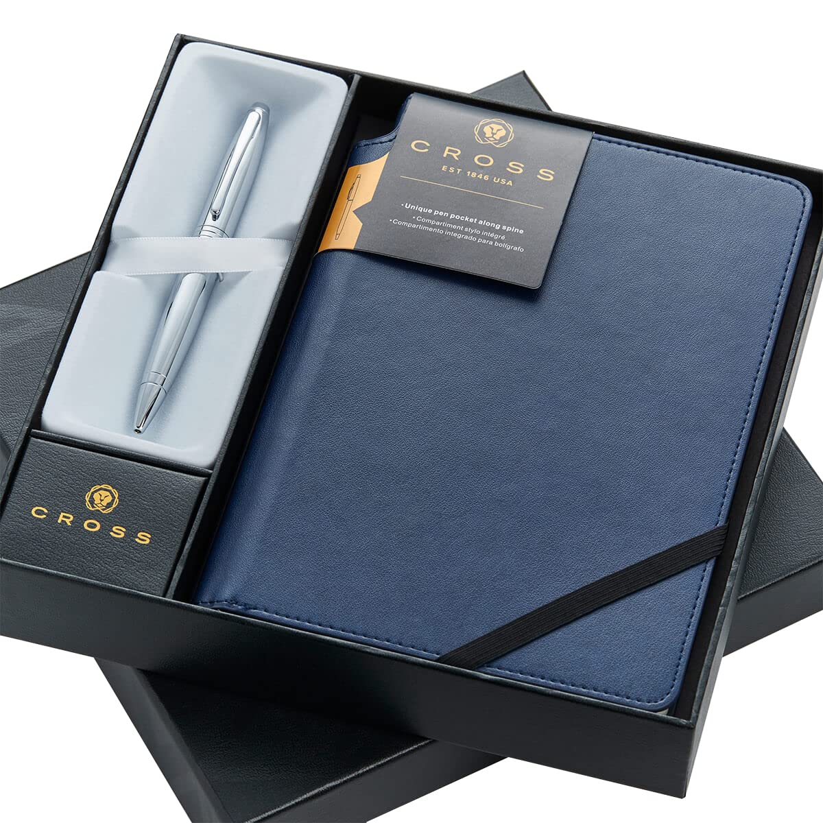 Cross Gift Set & Blue Notebook