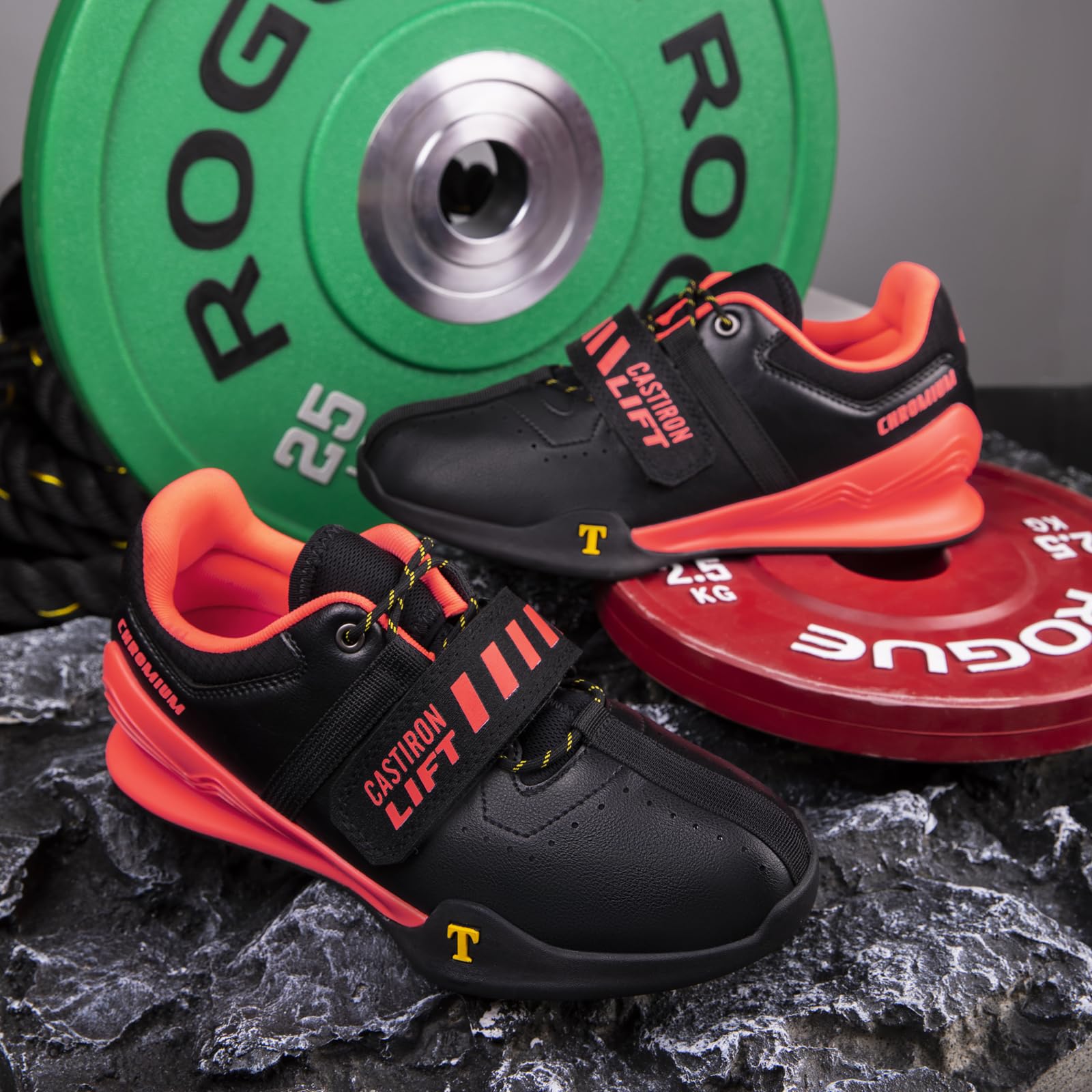 Scarpe per sollevamento pesi, powerlifting, scarpe da palestra, per Crossfit Lifting, scarpe per sollevamento pesi, per sollevamento pesi, allenamento pesi, squat per uomini e donne