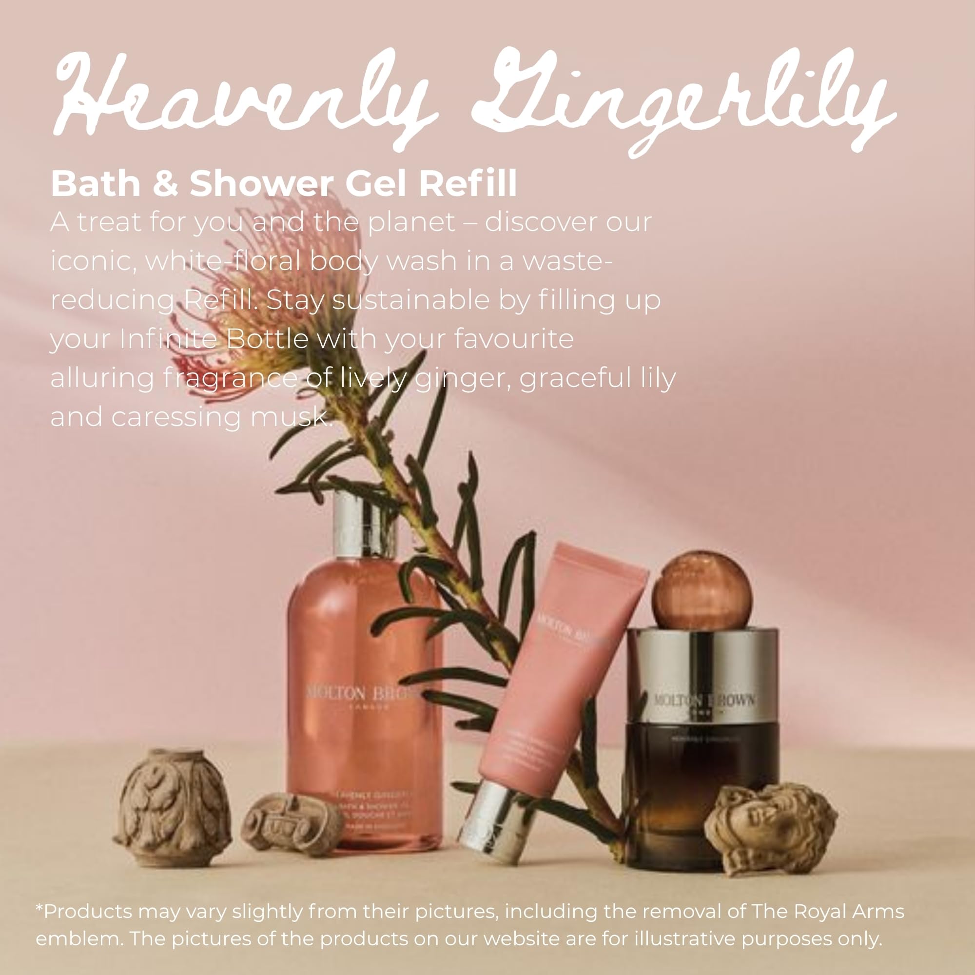 Molton Brown Heavenly Ginger Infinite Bottle 400 Ml