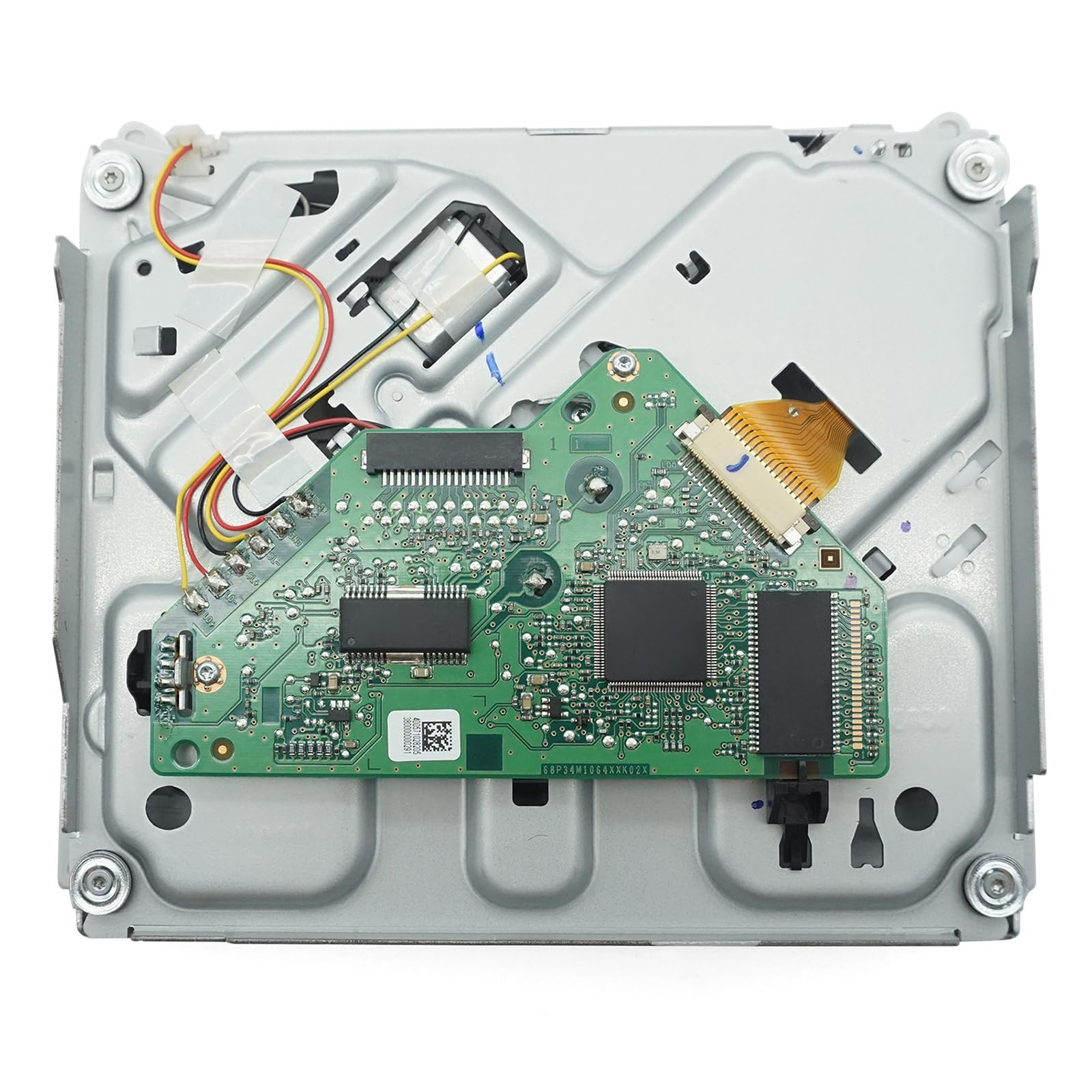 Componente de reproductor DISC de metal adicional para sistemas de sonido de vehículos. Corrección rápida de errores. Diseño estable en bulevares irregulares