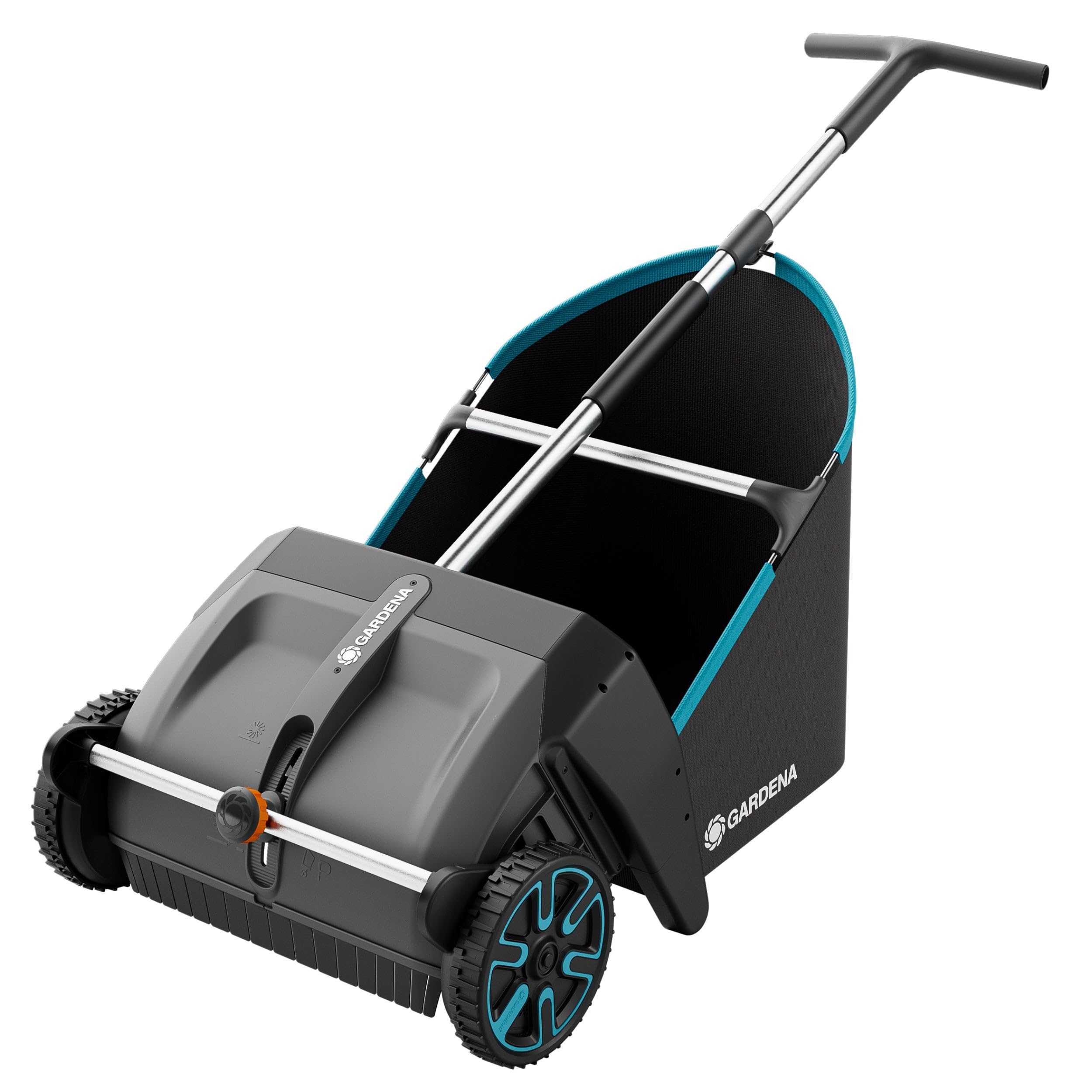 Gardena Laub- und Rasensammler 3566-20 für Rasen und Terrasse, effektives Rasensammeln, ergonomisch geformt