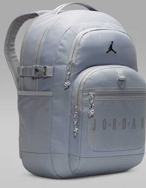 Nike Jordan Jam Blacktop Backpack (Wolf Grey, One Size)