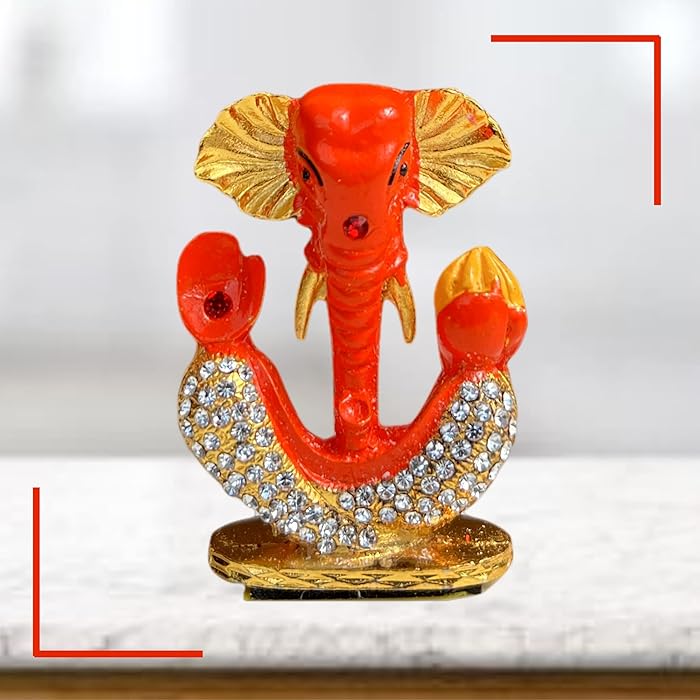 Buy Pudhgal Lord Ganesha Idol for Car Dashboard Stylish Car Dashboard