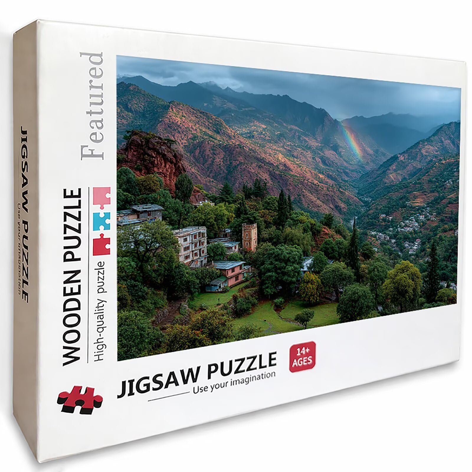 Puzzle Arte con Scatola Pianta, Visualizzazione Puzzle Legno 3000 Pezzi Adulti 122x81cm, Attività di Intrattenimento ad Alta Difficoltà, DIY Classici Gioco, Jigsaw Per Tutta La Famiglia, Q-8916
