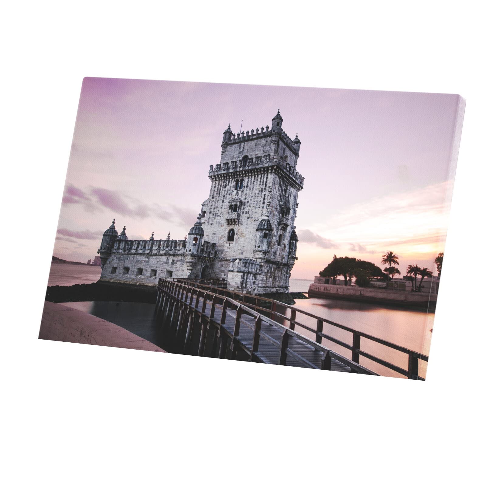 Tableau Tour de Belem Lisbonne : la solution pour raviver un mur vide