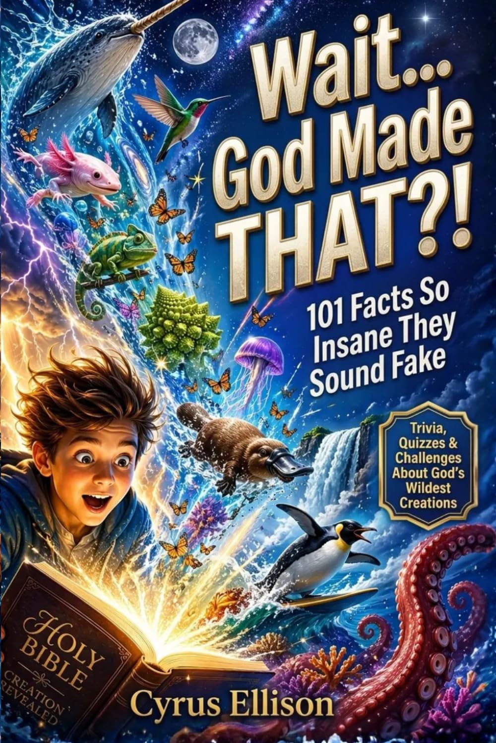 Wait... God Made THAT?!: 101 Facts So Insane They Sound Fake | Trivia, Quizzes & Challenges About God's Wildest Creations
