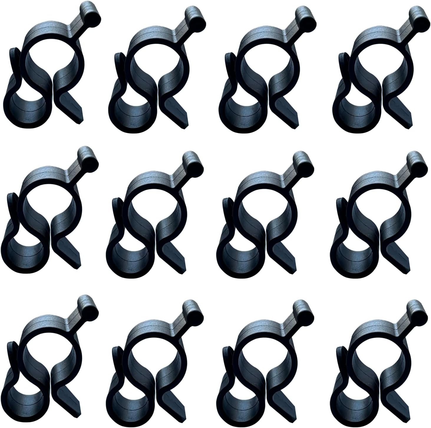 Dulepax RV Awning Light Clips12 Pcs Standard Rv Awning Hooks Easy to