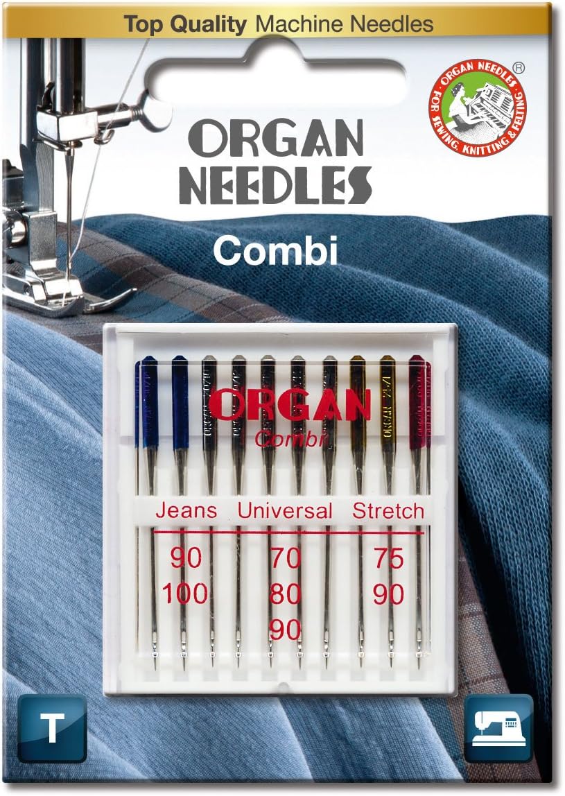 OrganNEEDLES Combi Pack x 10 Needles