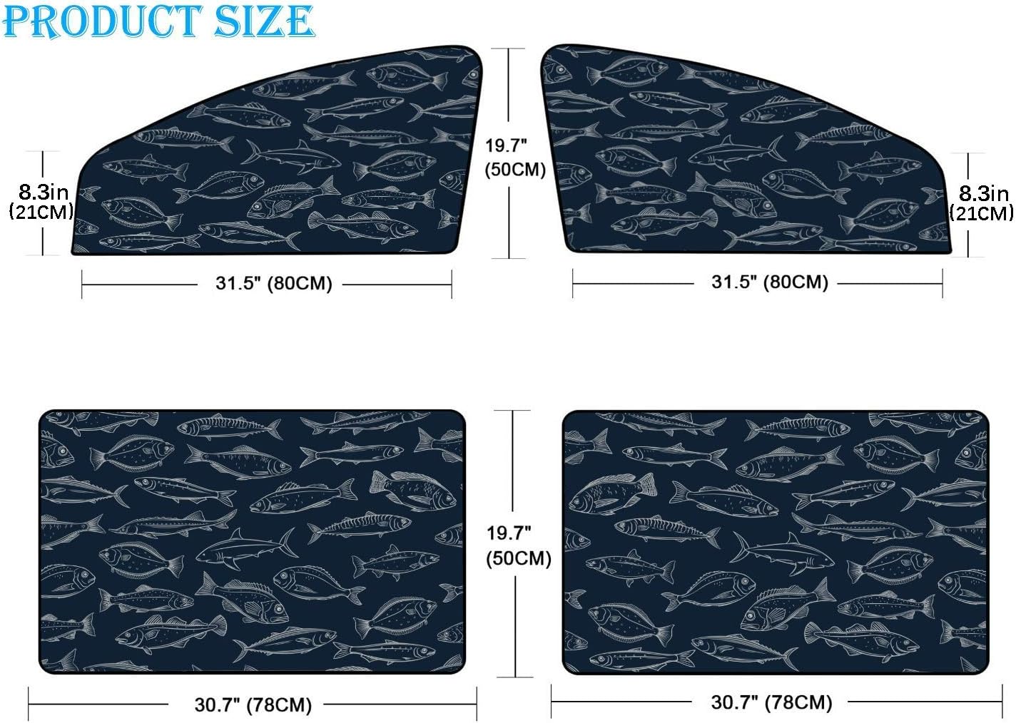 Tendalino parasole per auto per il finestrino lato guida