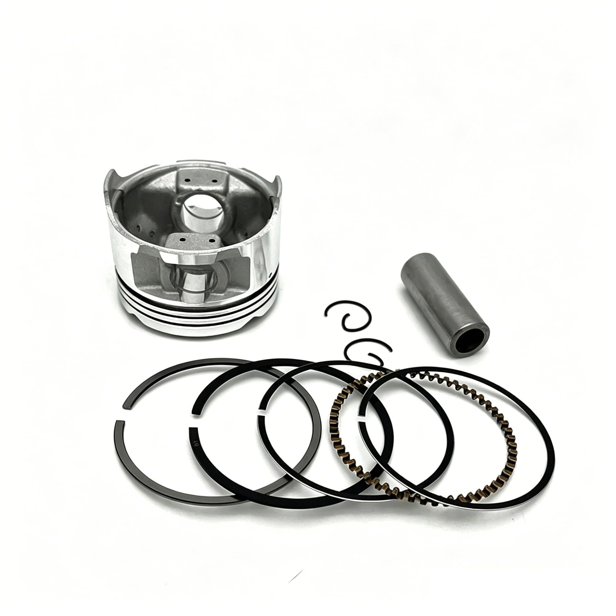 Fasce Elastiche Per Daelim Per VF125 Per VT125 Per VF 125 (4 Valvole) 56,75 Mm 57 Mm 57,25 Mm 57,5 ​​mm Alesaggio 56,5 Mm STD Kit Fasce Elastiche Pistone(75 (57.25mm))
