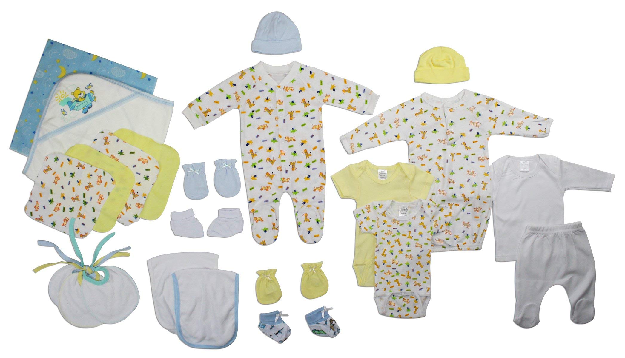 Bambini Newborn Baby Boy 23 Pc Layette Set