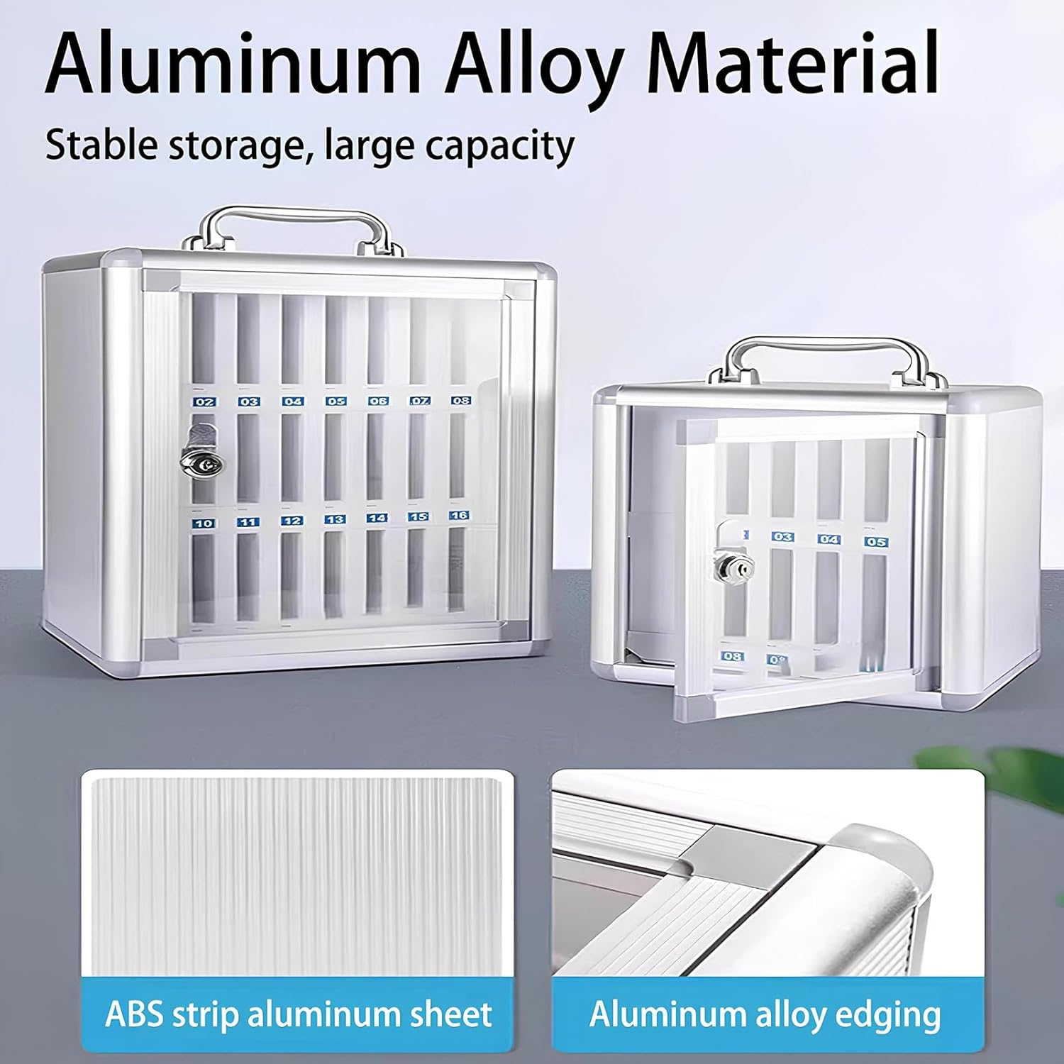 12スロットキーレス携帯電話ロッカー充電ステーション - 教室や会議室の安全な保管場所。学校のイベントや会議に最適。 スマホ 充電 ステーション 【  モバイルロッカー８ 】 充電ロッカー コイン式 商業用 最大8台 据置 壁掛け 商用 スマホロッカー コインロッカー 充電 ...