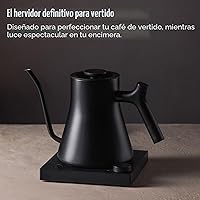 Vista 3 de Fellow Stagg EKG Pro - Hervidor eléctrico de cuello de cisne para café y té, calentamiento rápido, control preciso de temperatura, programación