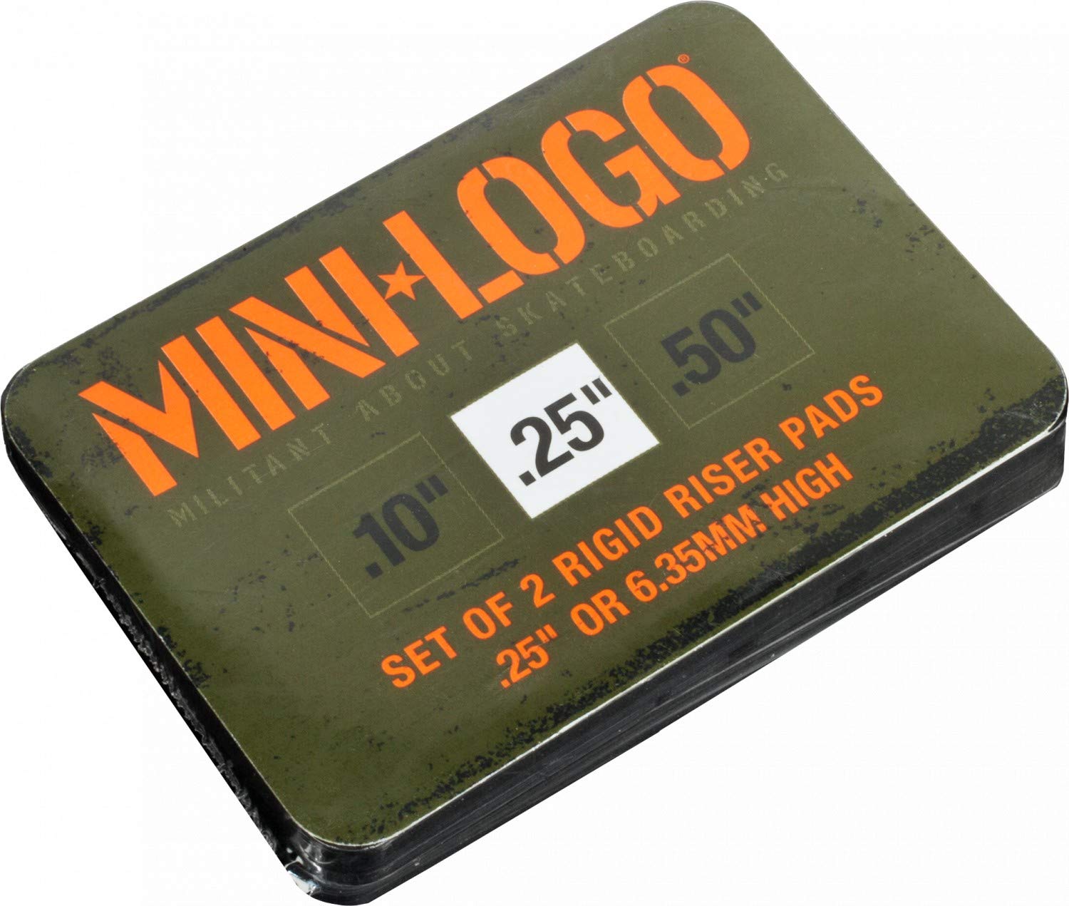 Mini-Logo Skateboard Zubehör 1/4" Riser Universal Complete