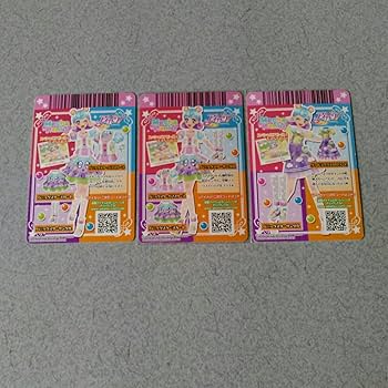 Amazon.co.jp: アイカツ2016 3弾レア メチャパニック三枚セット