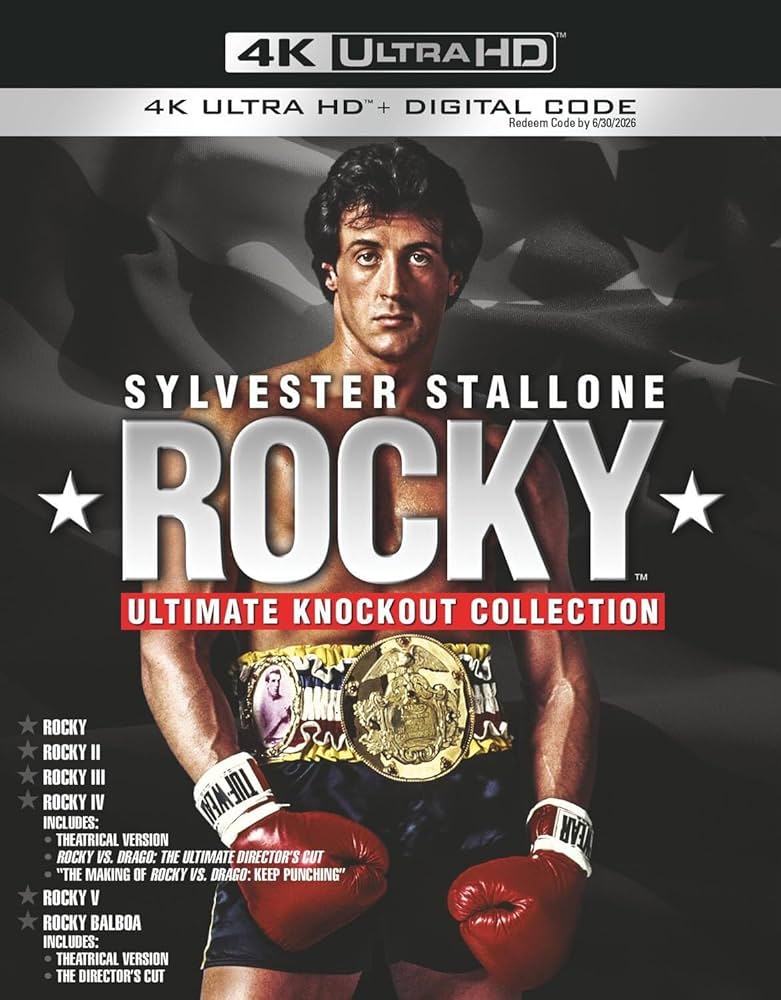 Amazon.com: Rocky 6-Film Collection (4K Ultra HD + Digital