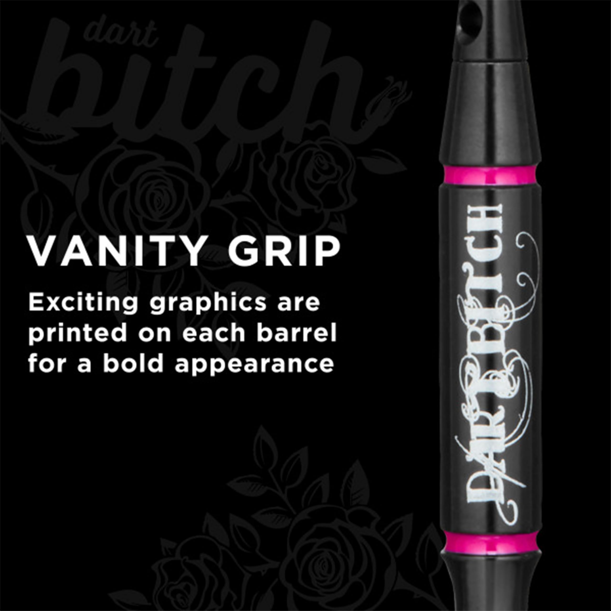 Viper rzutki ze stalową końcówką do przechowywania/etui podróżne: Dart Bitch, 22 gramy