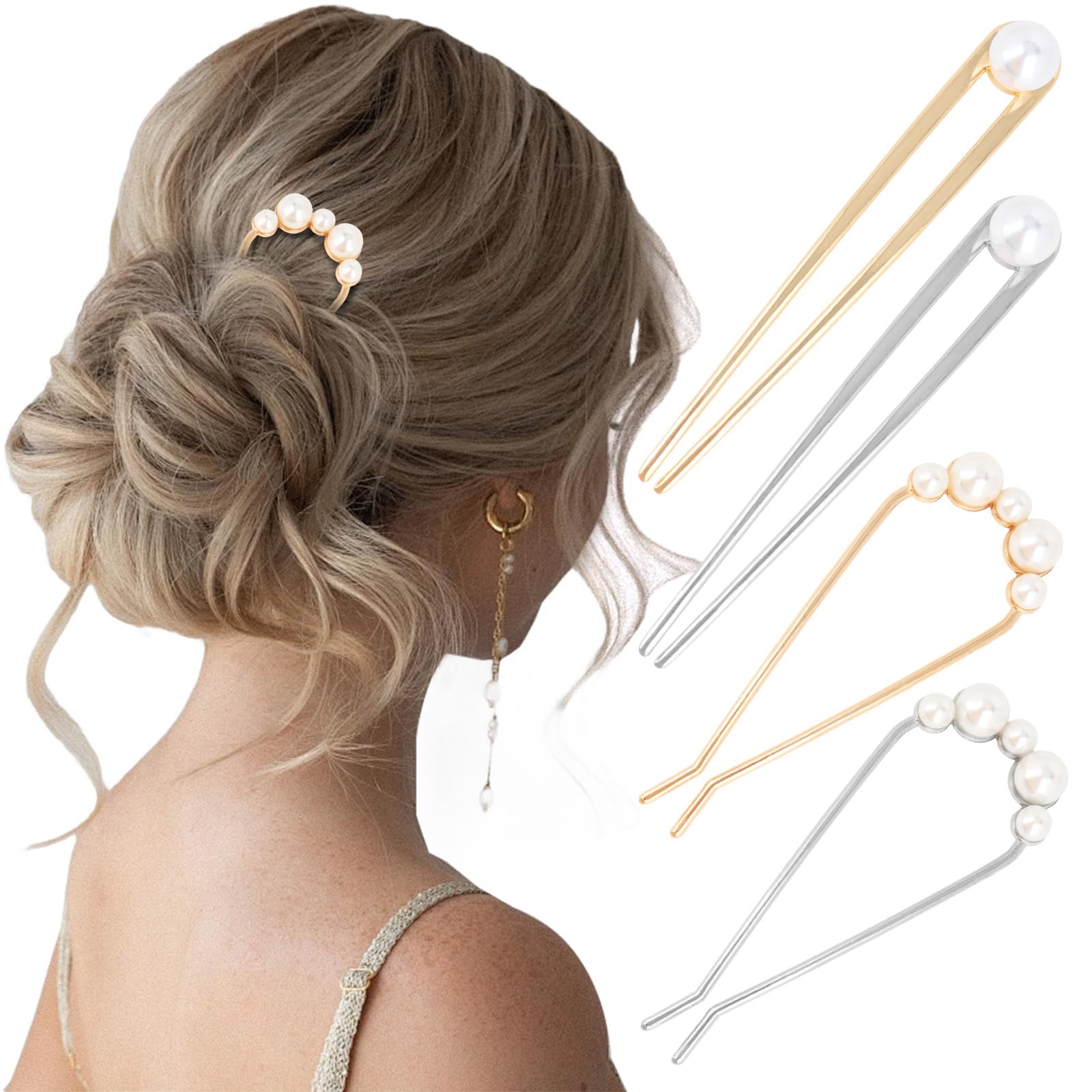 Gisou French hair pin silver GA261D.jpg?v=1613916481&width=2048 main image 2