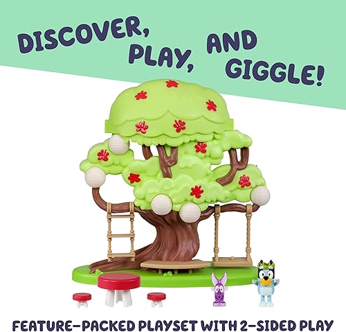 Vista 27 de Bluey Mini Home - Juego compacto de casa con asa de transporte, estuche de juego, tres habitaciones diferentes, cocina, dormitorio y baño, incluye