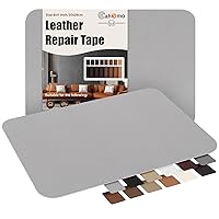 Vista 13 de Cahomo - Parches autoadhesivos de reparación de cuero, 8 x 11 pulgadas - Cinta de reparación de cuero para sofás, kit de reparación de cuero
