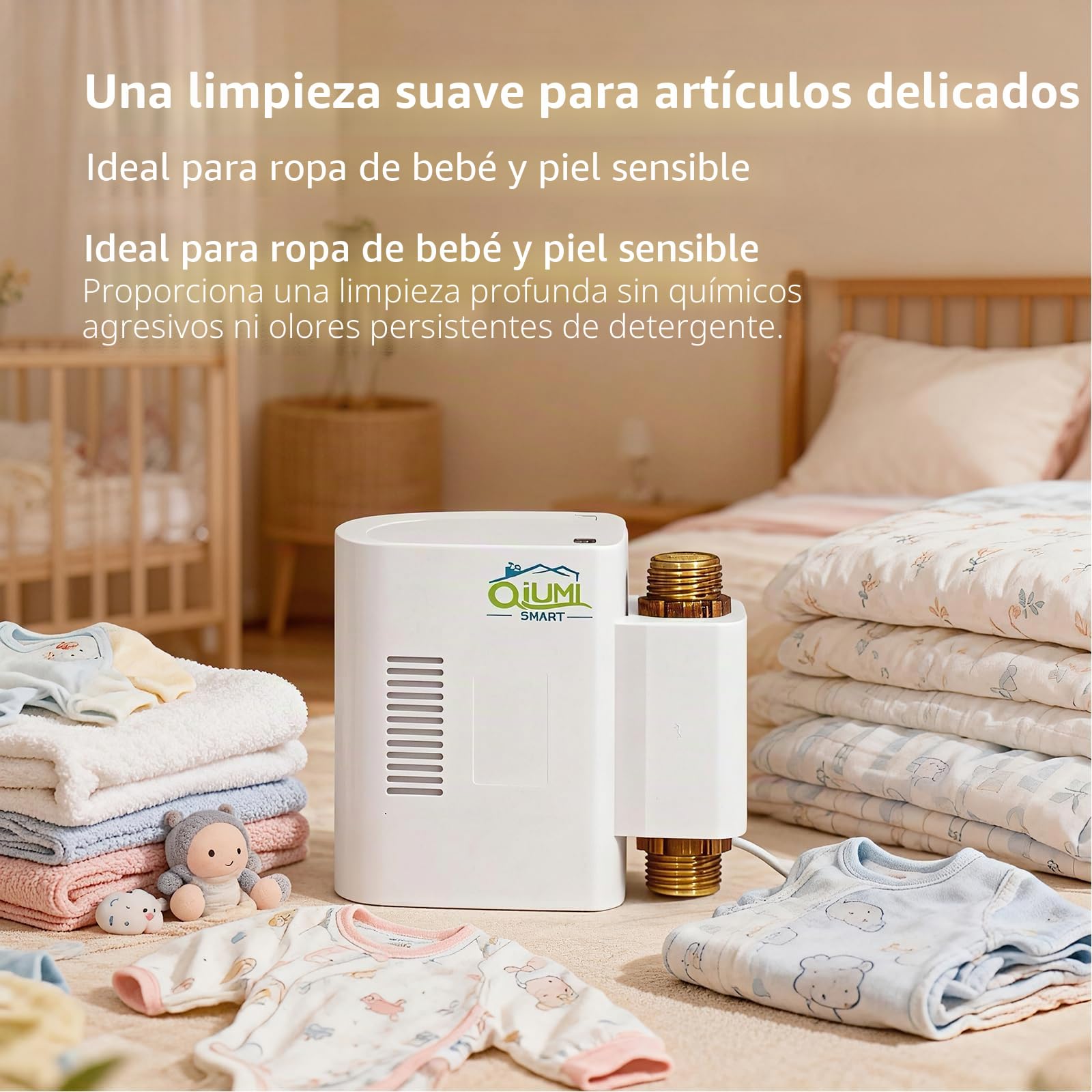 Instalación del calentador de agua inteligente del ozono del hogar, generador del ozono y tubería de agua fría especial para la lavadora