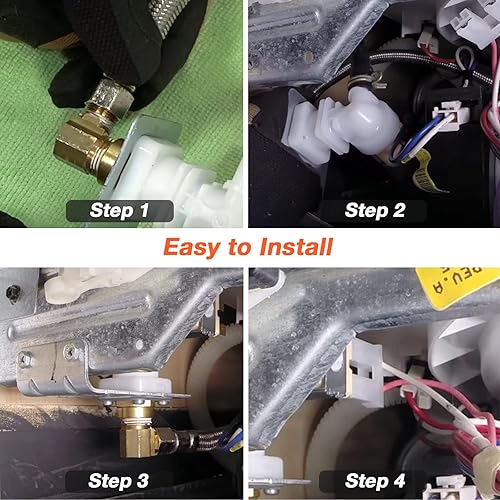 Miniatura 6 de Blutoget-Fit - Válvula de entrada de agua para lavavajillas 2024 mejorada 154637401 por Blutoget-Fit para lavavajillas Frigi-daire Crosley Tappan