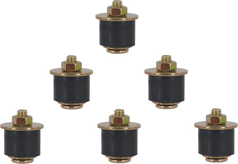 Tampão de expansão automotivo em neoprene Dsnaduo 25 a 28 mm – Pacote com 6 unidades