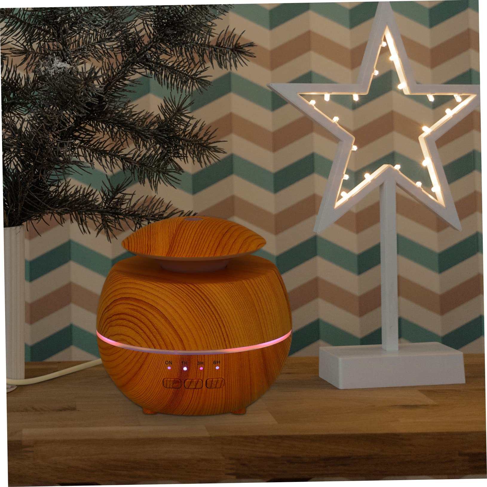 Diffusore Olii Essenziali 120ml Arancia con Luce LED