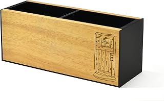 Wooden Pen Holder - Personalized Name Gifts - Tools Organizer - Laser Engraved Pen Holder - Office Desk Organizer - Office Desk Decor - Door