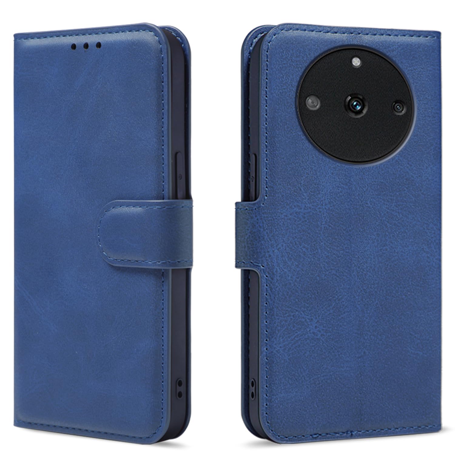 Kapa Prime Slim Magnetic Flip Cover for Realme 11 Pro | PU Leather Shockproof Folio Case with Card Holders RFID Blocking Kickstand (Blue) (B0C9Y4BPQT) Amazon Price History, Amazon Price Tracker