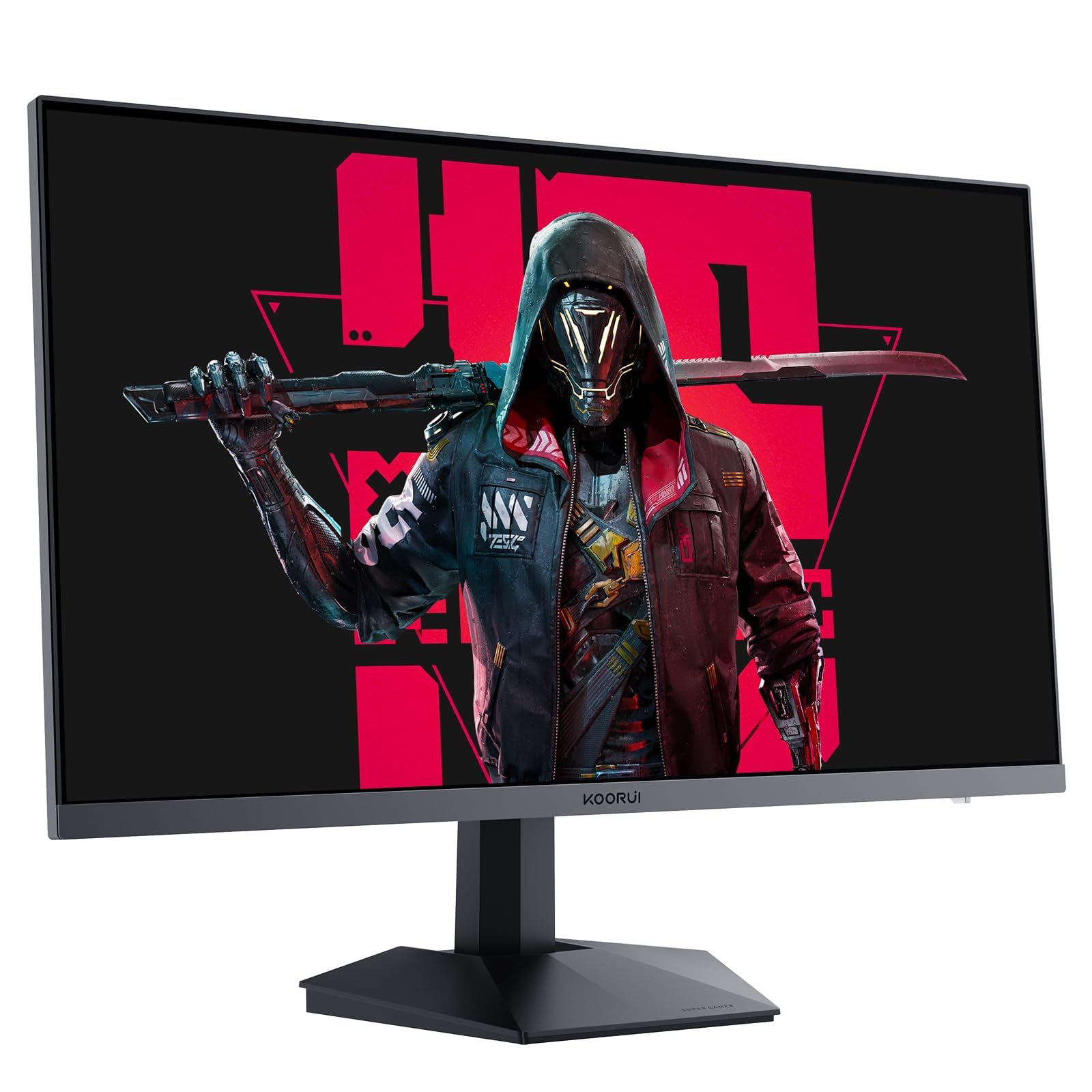 【165Hz】KOORUI 24E3 24型 ゲーミングモニター フルHD Koorui 24E3 PC monitor 61 cm [24] 1920 x 1080 pixels Full HD Black