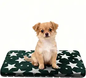 Cama de cachorro lavável ortopédica para uso ao ar livre com fundo antiderrapante, almofada macia de luxo para animais de estimação, almofada aconchegante para gaiola e colchão de dormir para