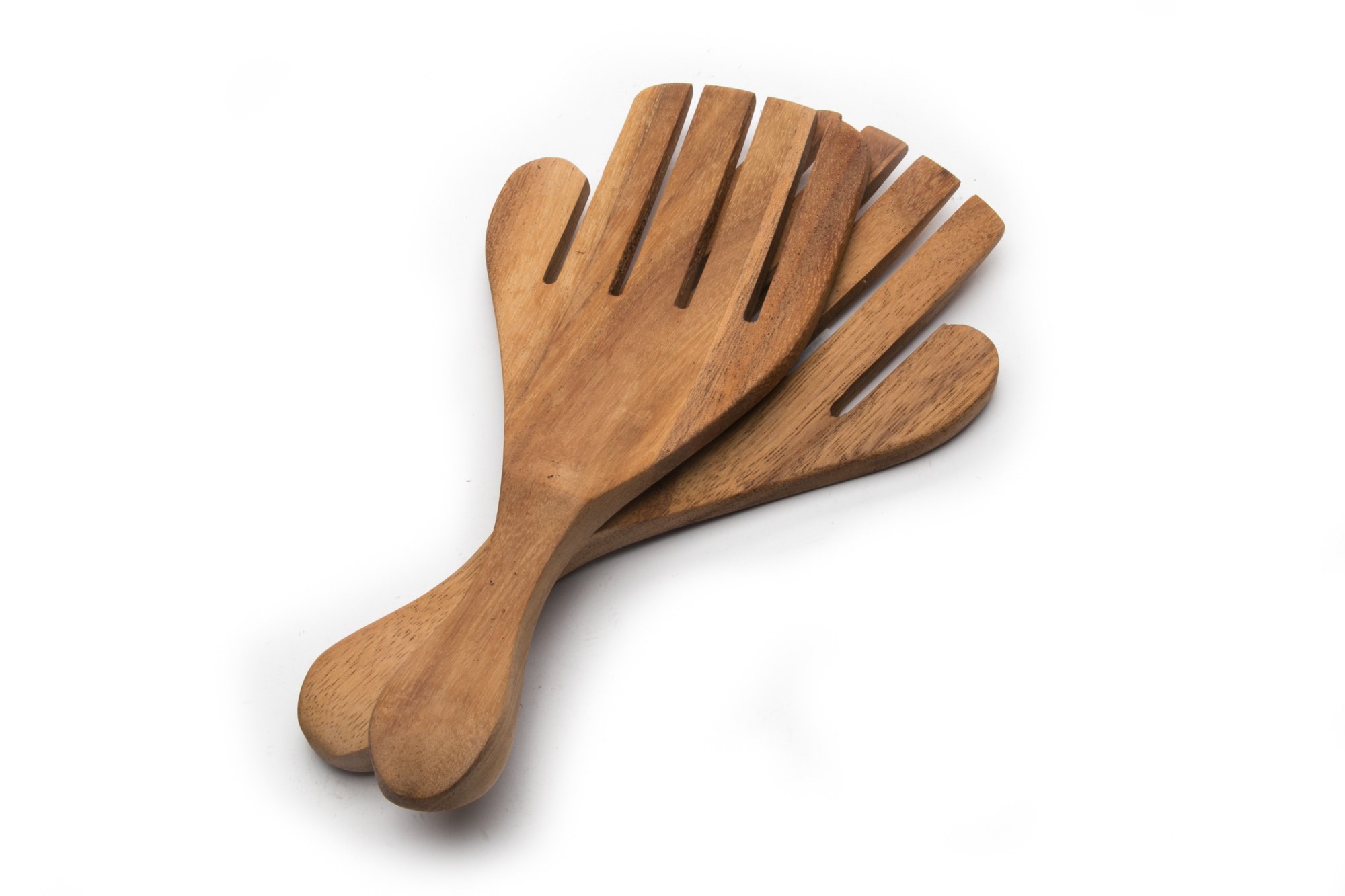 Ironwood Gourmet Salad Tongs - Acacia Wood -7