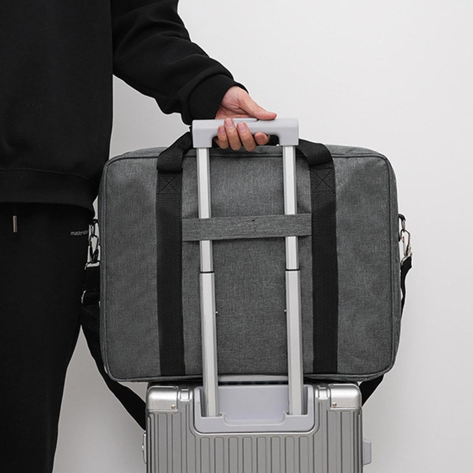 Generic Effektpedal Tasche, Pedalboard Reißverschlusstasche, Handtasche mit Fach, Tragegriff, Tragetasche für Studioaufnahmen, 44x34.5x12.5cm