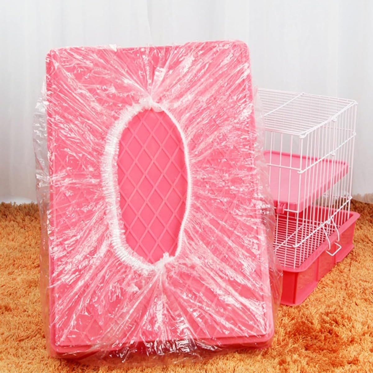 Amazon | Kziazoi うさぎ トイレマット 小動物 ケージ用 トイレ
