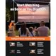 XGIMI Elfin Flip Portable Projector, 1080P Resolution Outdoor Projector, Licensed Netflix, Build-in Adjustable Stand, Lightweight and Compact Design, 400 ISO Lumens, Screen Adaption Product Image 3