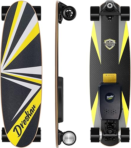 Miniatura 1 de DresKar Electric Skateboard for Kids and Teens Mini Cruiser Skateboards for Beginners