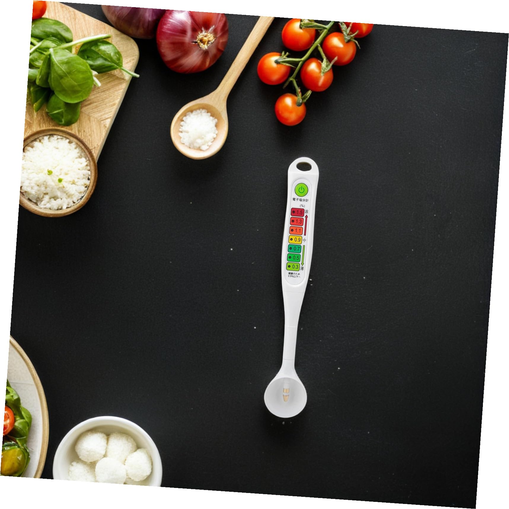 OUNONA Misuratore Salinità Portatile Per Alimenti Display Led Strumento Test Della Salinità Per Salamoia Sottaceti e Fermentati Dispositivo Misurazione Del Alimentare