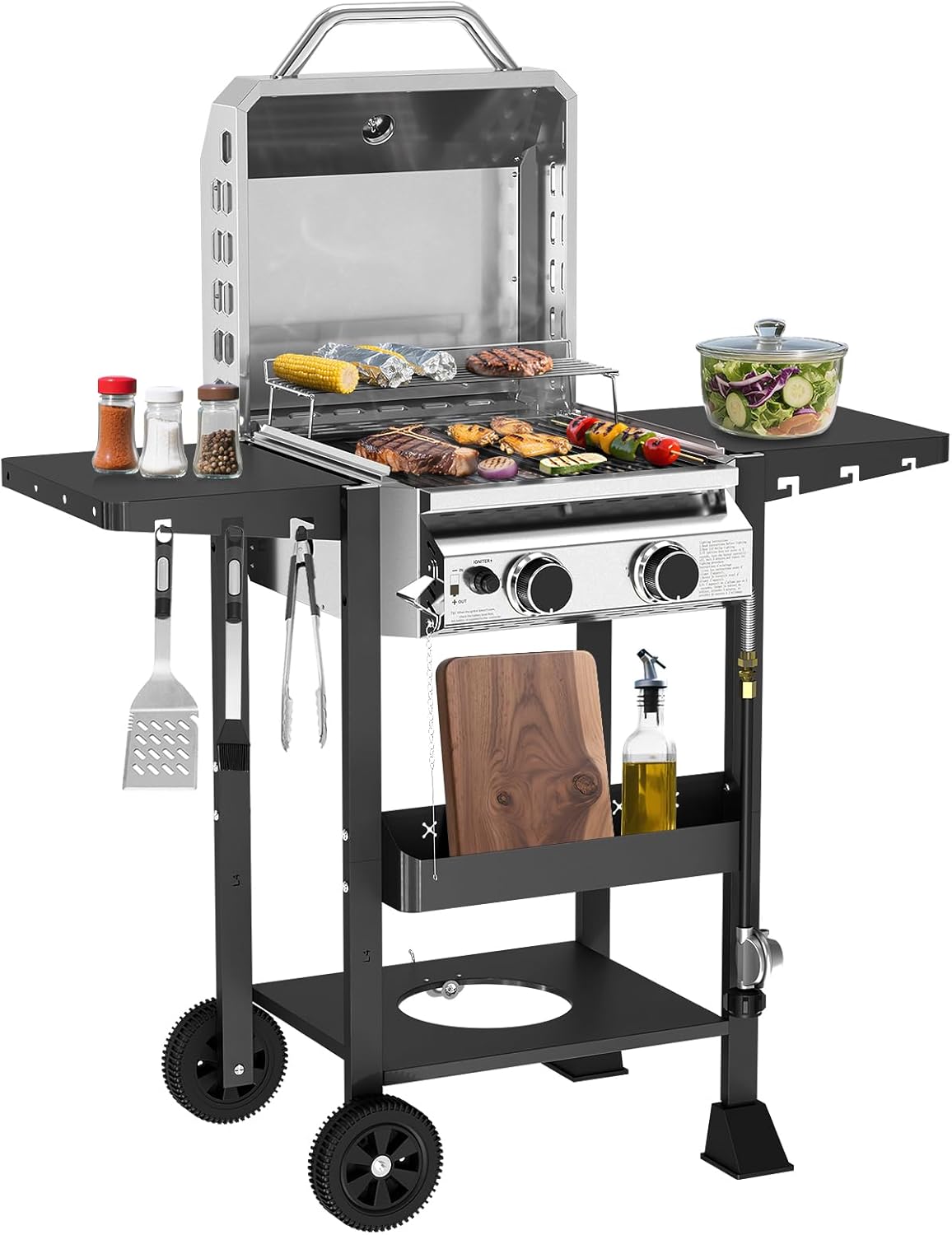 G20B Propane Gas Grill with 2-Burner, Martinique Ubuy