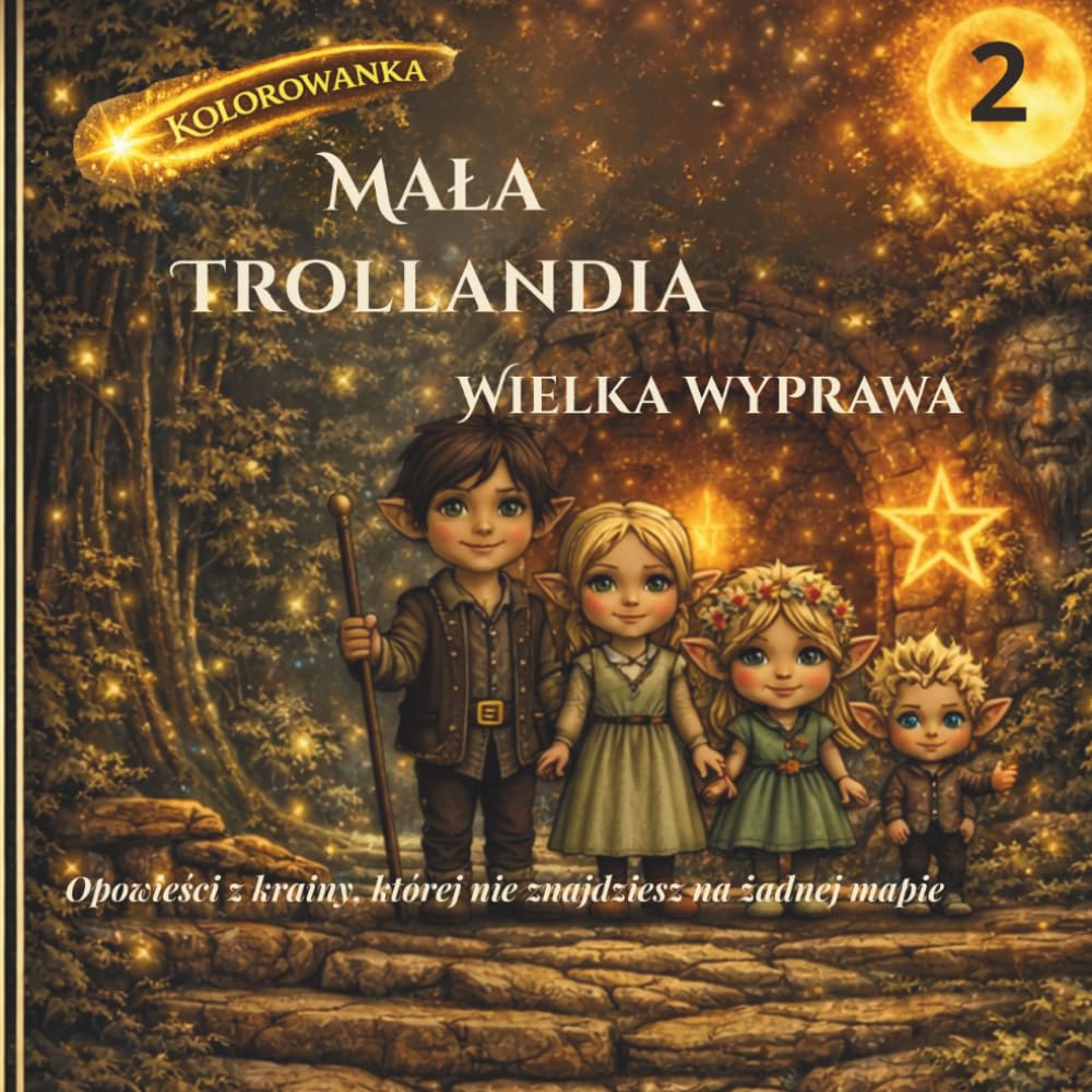 Mała Trollandia - Wielka wyprawa: Kolorowanka (Mała Trollandia – Kolorowanki)