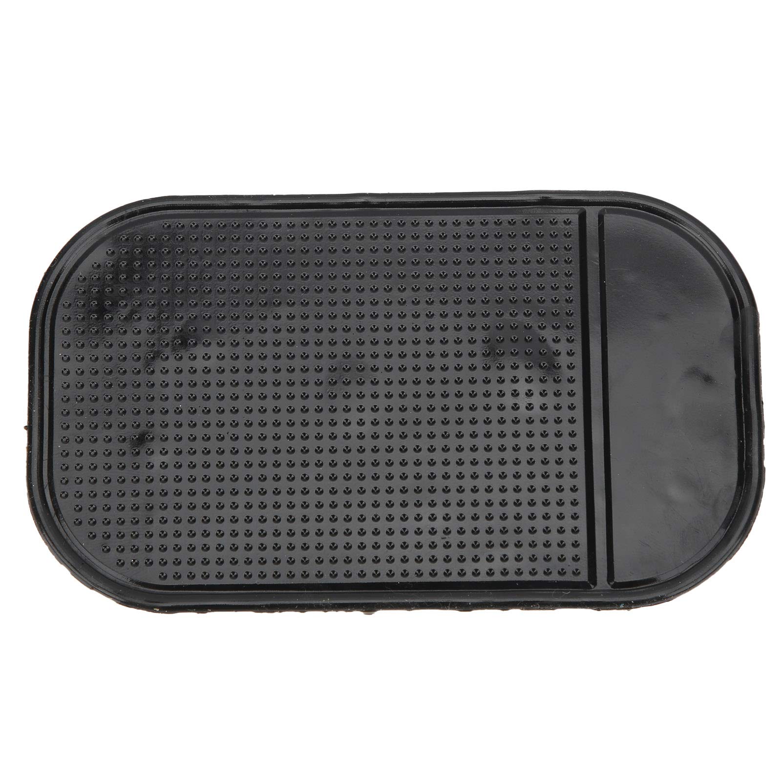 Car Dashboard Anti Slip Pad, 4.9x2.8in Silicone Sticky Adhesive Mat, Fixate Non-Slip Mounting Cell Pads with Strong Adhesive for Cell Phones, Sunglasses