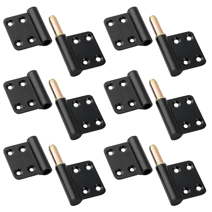 Buy MOZCRON 6 Pcs 4" Lift Off Hinge, LiftOff Hinges with Removable