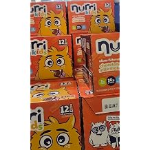 Nurri Kids Ultra-Filtered Chocolate Milk Shake, 12 Pack 8 fl oz Each | 10g Protein, Only 2g Sugar, 9 Vitamins & Minerals, Lactose Free, Kosher