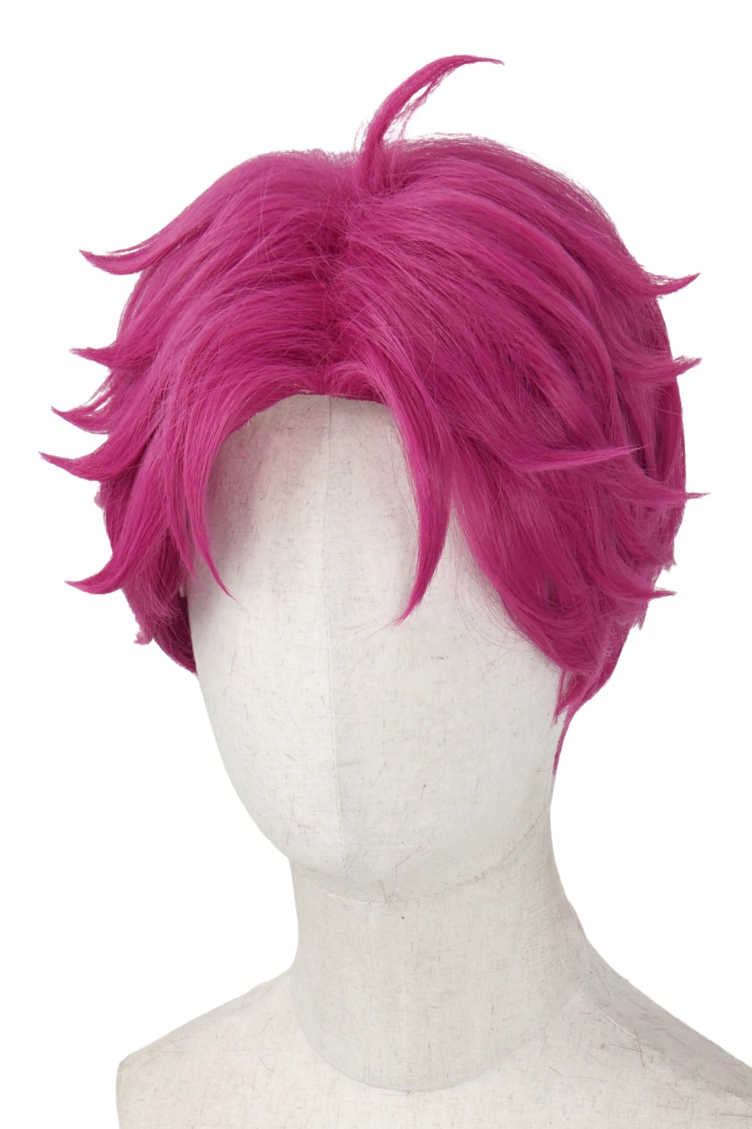 LeMarnia  Double Braid Wig Anime Cosplay Wigs for Women Halloween Costume Wig: Hot Pink